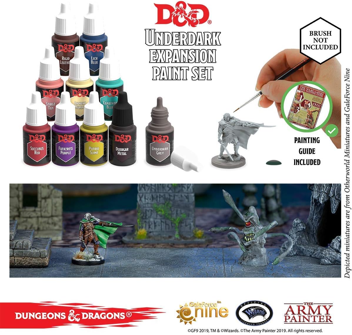 D&D Underdark Paint Expansion Set