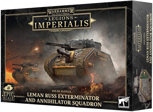 Warhammer Legions Imperialis - Leman Russ Exterminator & Annhilator Squadron