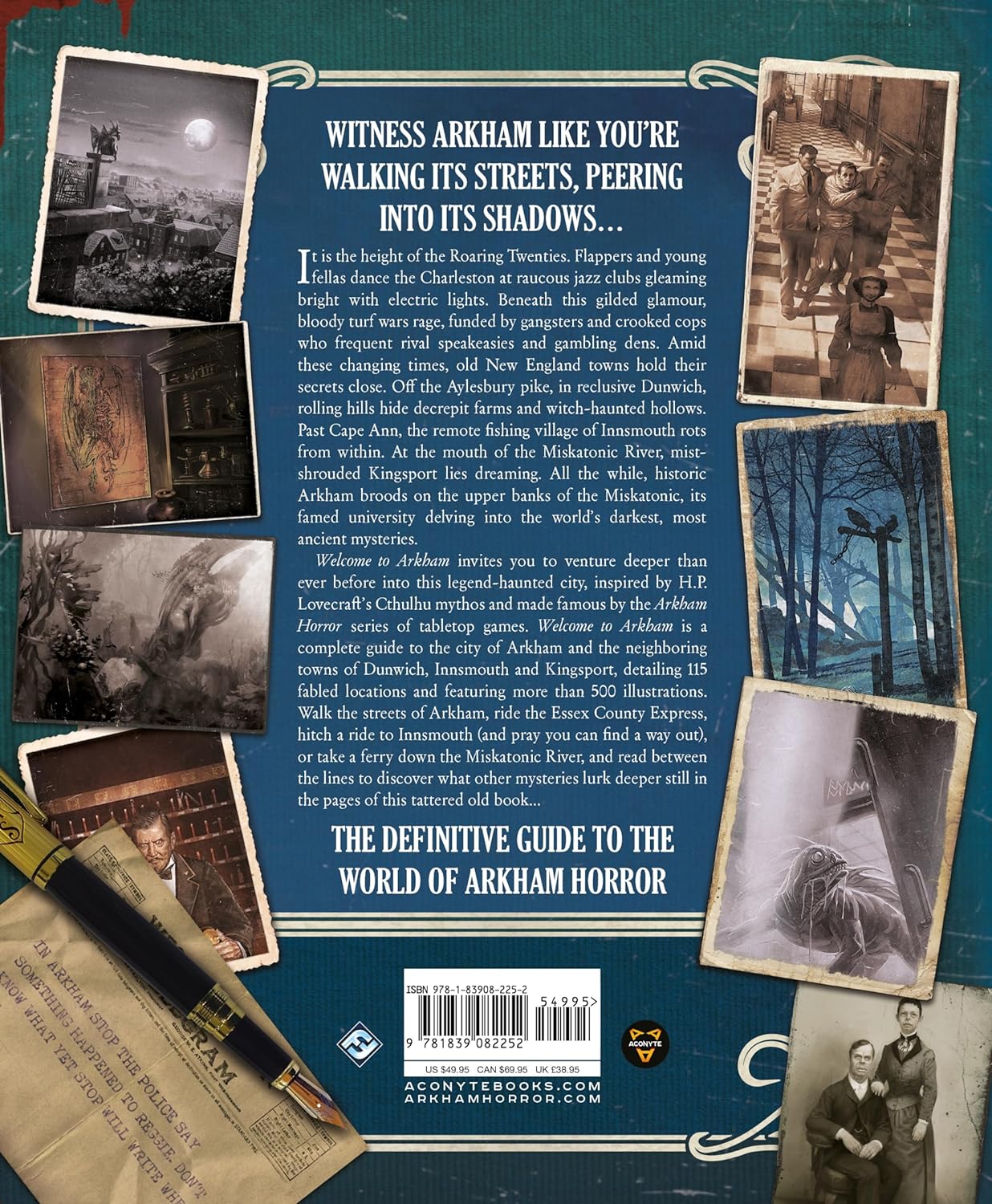 Welcome to Arkham - An Illustrated Guide