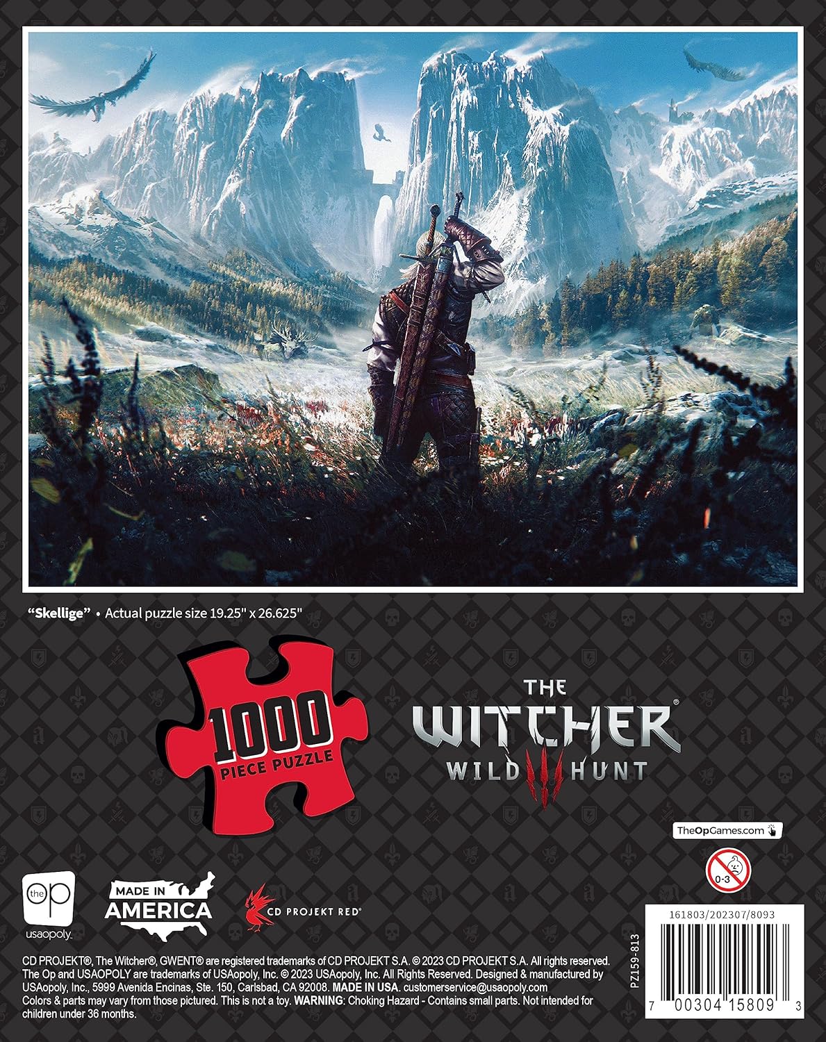 The Witcher Skellige 1,000-Piece Jigsaw Puzzle