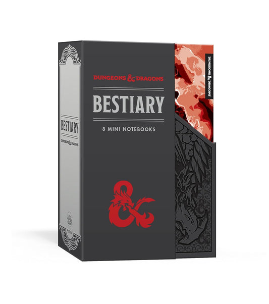 D&D Bestiary - 8 mini notebooks