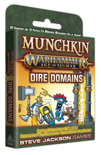 Munchkin Warhammer Age of Sigmar DIRE DOMAINS