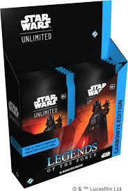 Star Wars Unlimited - Legends of the Force - Carbonite - Collector Booster Box (12 Packs)