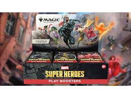 MTG - Marvel Super Heroes - Play Booster Box (1 Box - 30 Packs)