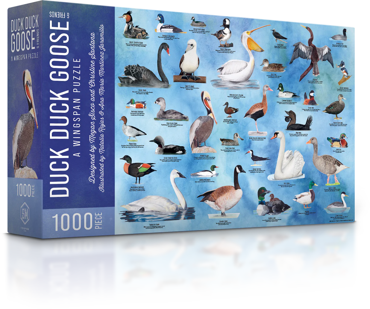 Wingspan puzzle: Duck Duck Goose