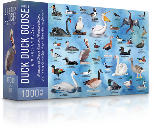 Wingspan puzzle: Duck Duck Goose