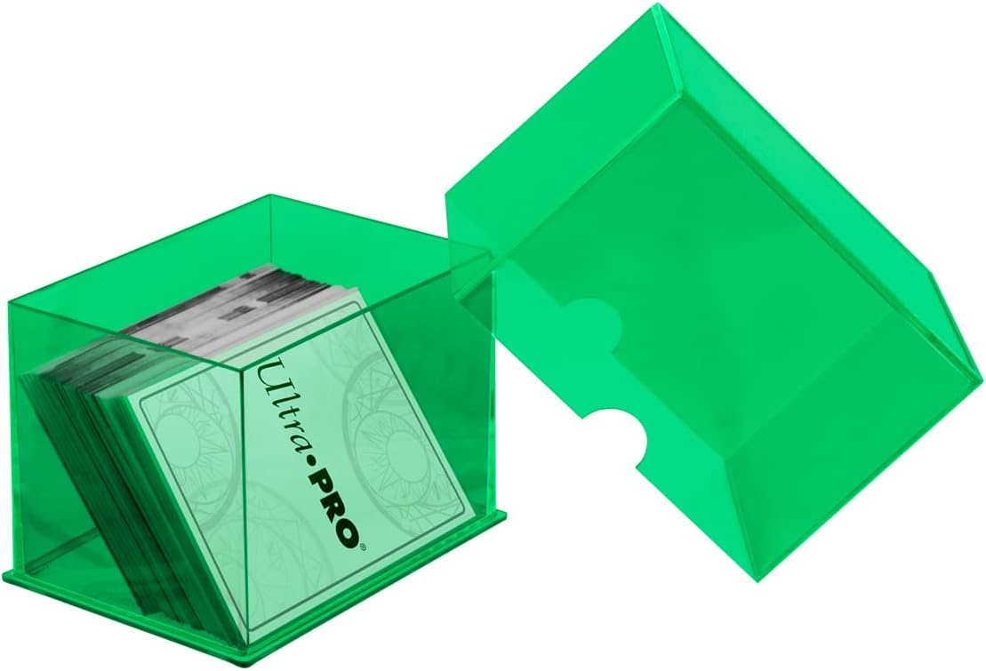 Eclipse 2-piece deck box - lime green