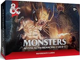 D&D Monsters - Mystical and Menacing - CR 0 to 5