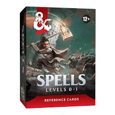 D&D Spells - Level 0 to 1