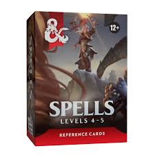 D&D Spells - Levels 4 to 5