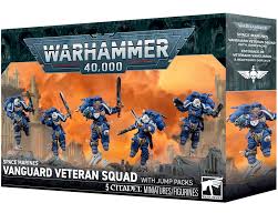 Warhammer 40k - Space Marines: Vanguard Veteran Squad with Jump Packs