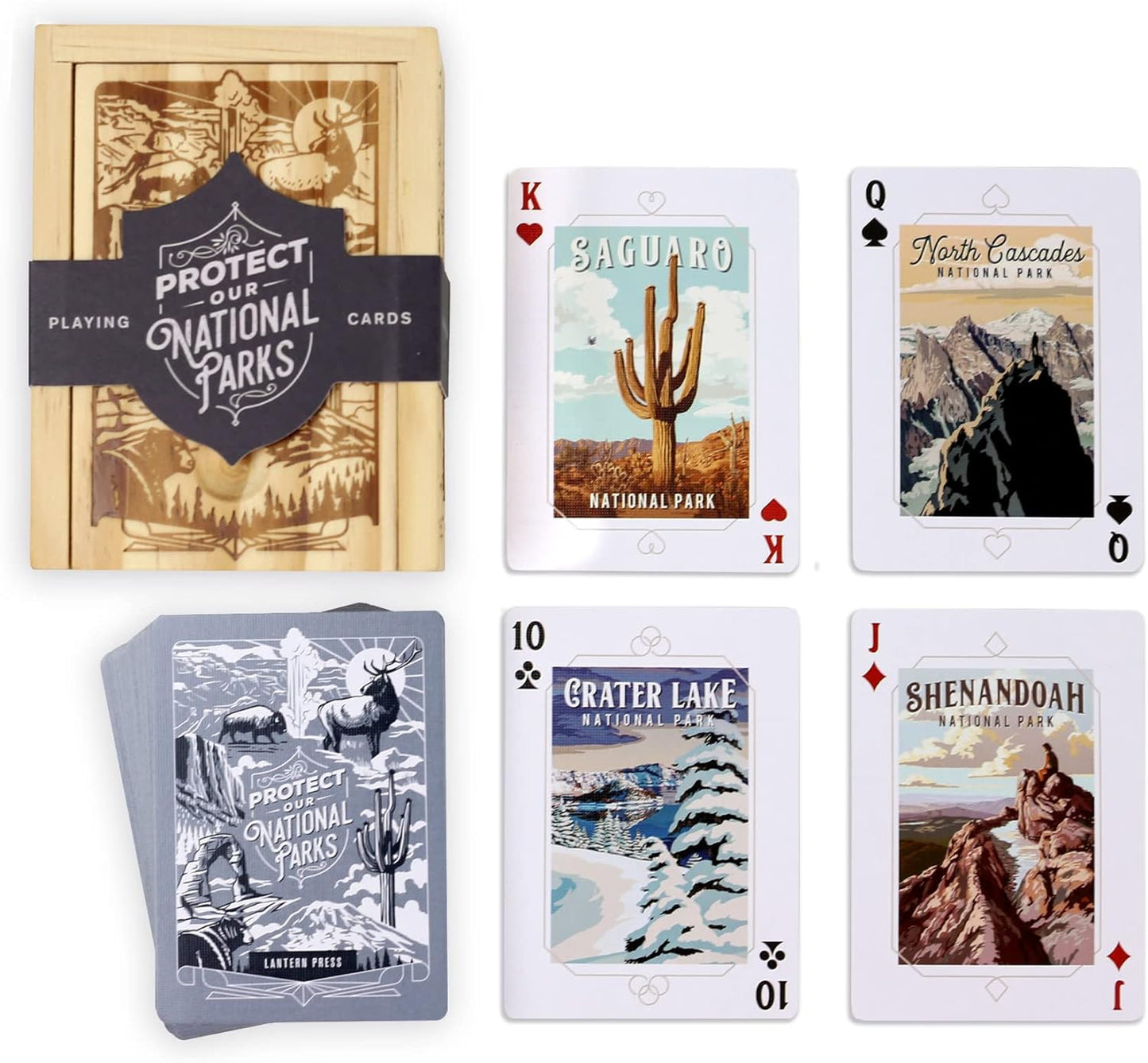 Protect our National Parks playing cards