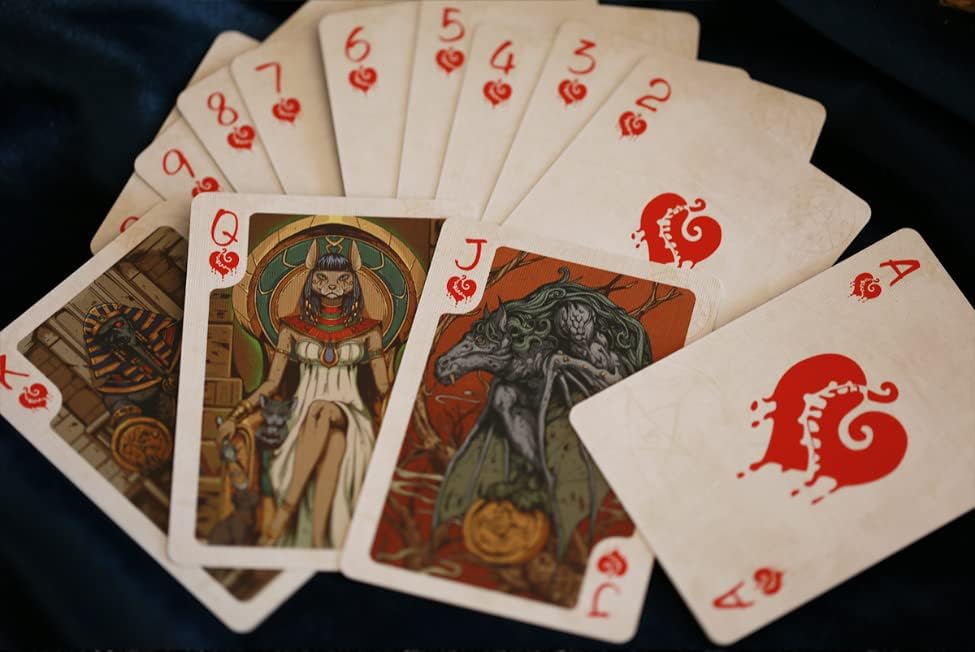 Cthulhu Old Whispers playing cards