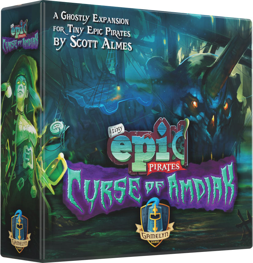 Tiny Epic:  Pirates Curse of Amdiak Expansion