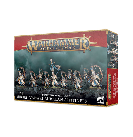 Warhammer Age of Sigmar-Lumineth Realm-Lords Vanari Auralan Sentinels