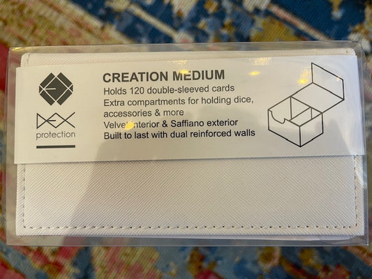 Deck Box - White - by Creation Line